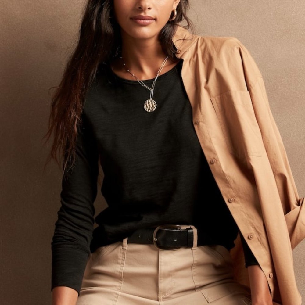 NWT Banana Republic Slub Top